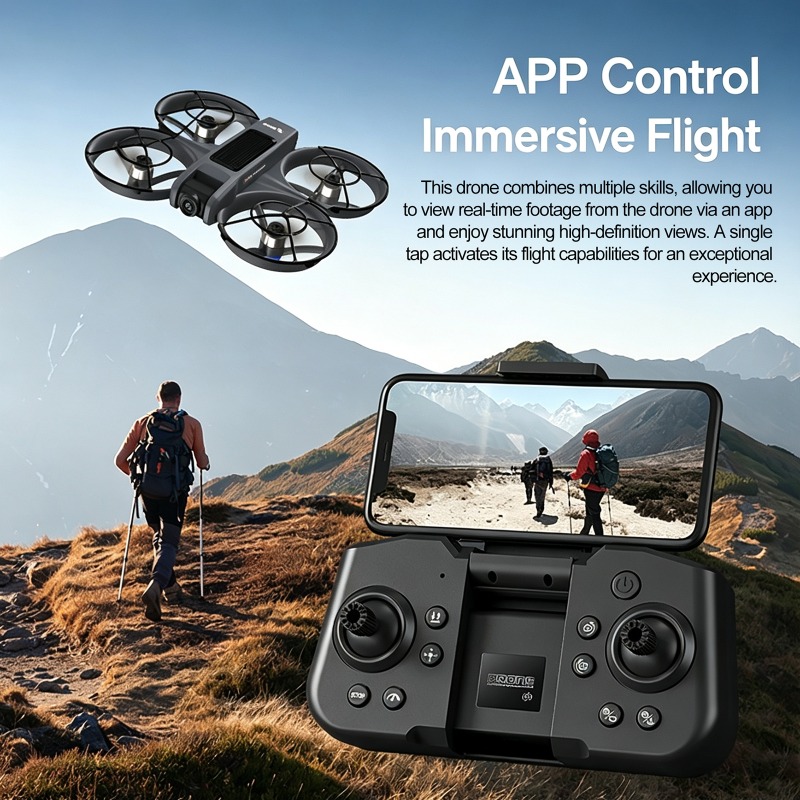 Duże drony VR z kamerą 4K HD o – Drone Camera Wide Angle recenzja i cena